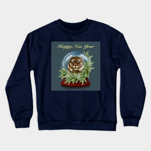 tiger 3 Crewneck Sweatshirt by EEVLADA